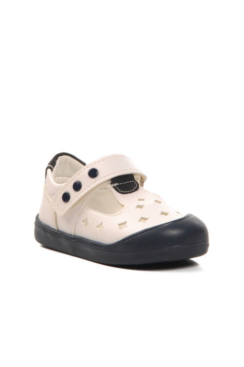 White Orthopedic Baby Shoes 24-414 IA