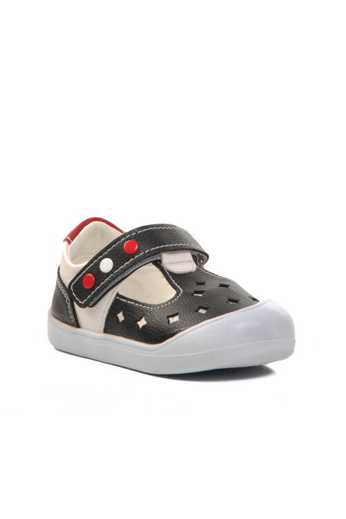 Navy Blue Orthopedic Baby Shoes 24-414 IA