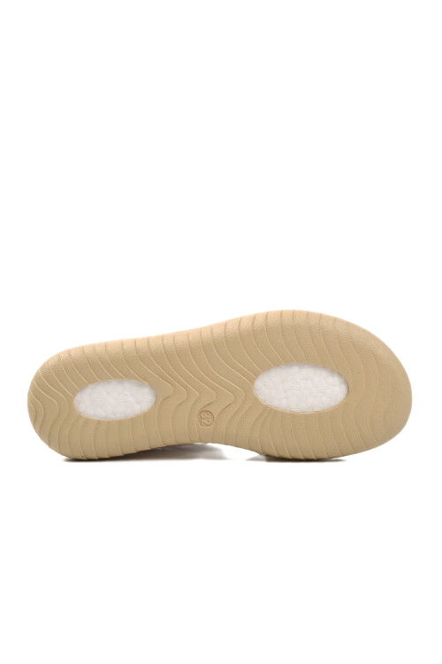 Beyaz Ortopedik Erkek Çocuk Sandalet 24-996 F