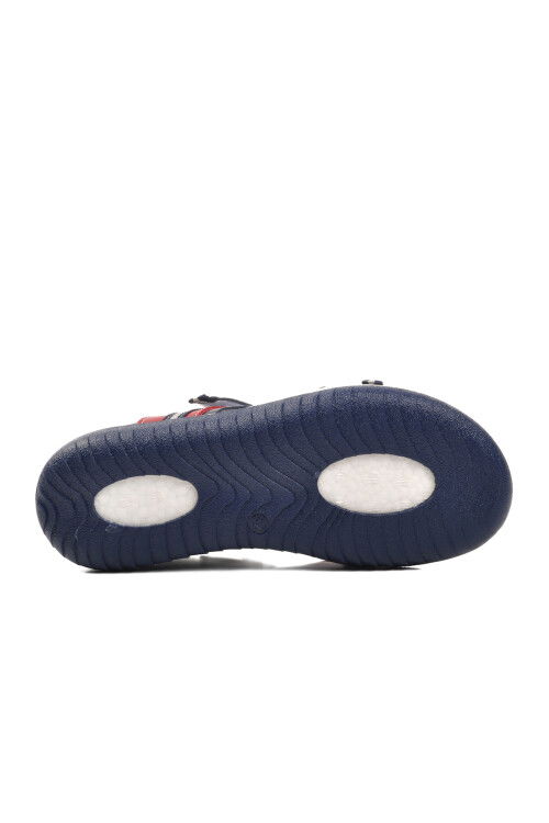 Kırmızı Ortopedik Erkek Çocuk Sandalet 24-996 F