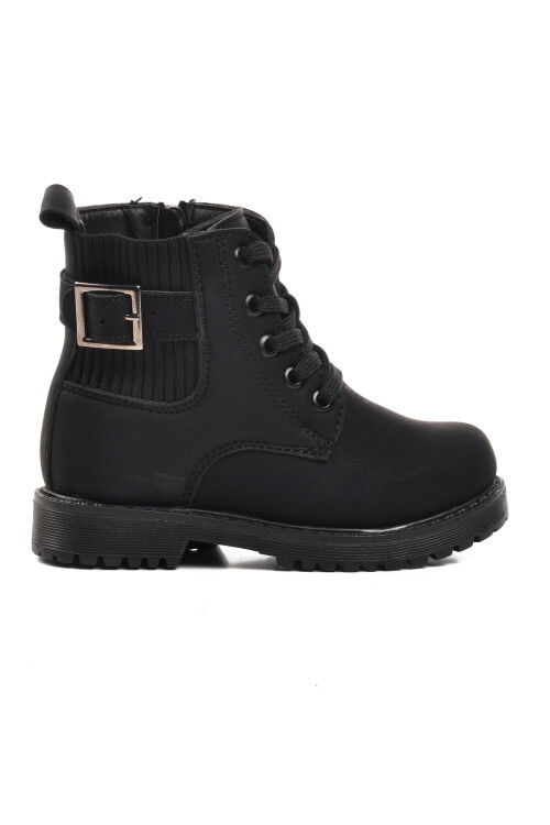 Black-Emerald Childrens Boots 24030 P