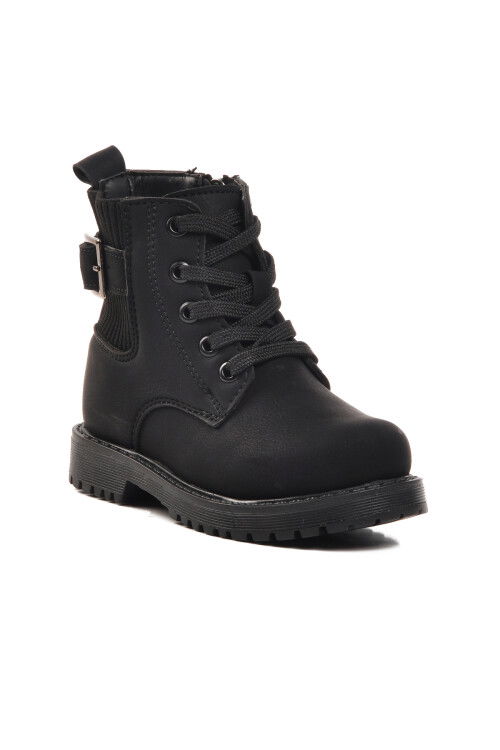 Black-Emerald Childrens Boots 24030 P