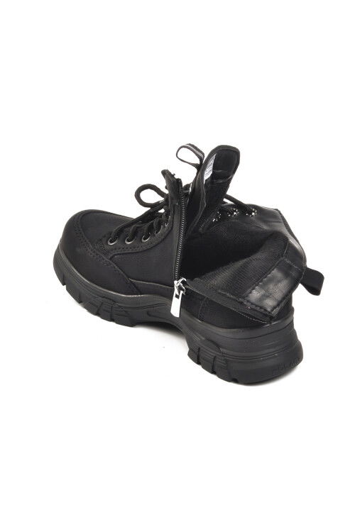 Black Emerald Fleece Girls Boots 24042 F