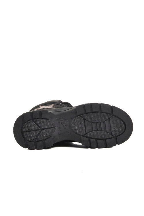 Black Emerald Fleece Girls Boots 24042 F