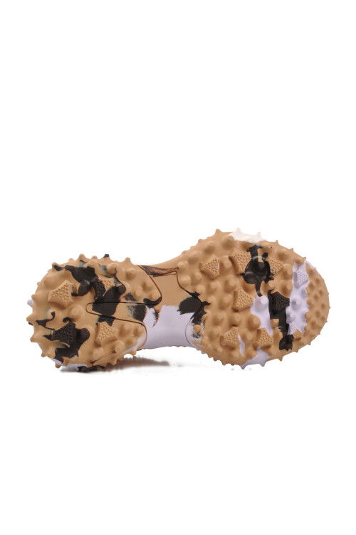 Beige Womens Sneakers 24K351-1 Z