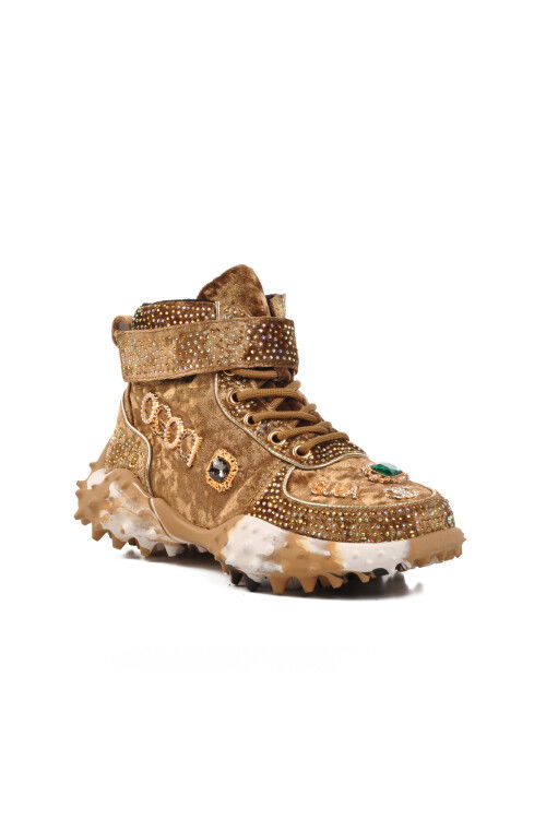 Camel Stoned Womens Boots 24K351 Z