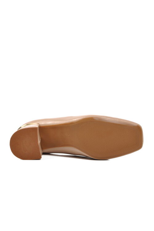 Beige Womens High Heel Shoes 312145 Z