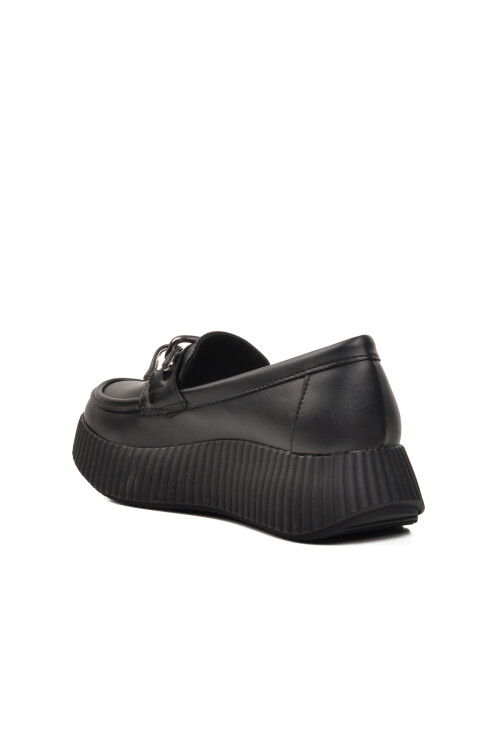 Black Skin Womens Casual Shoes 389120 Z