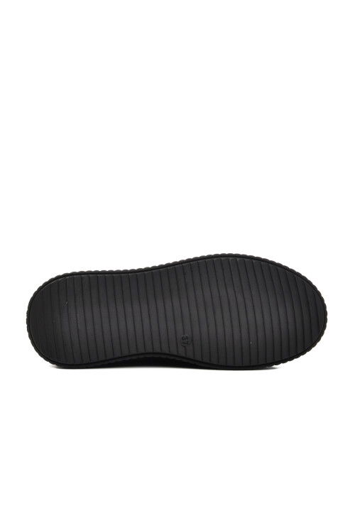 Black Skin Womens Casual Shoes 389120 Z