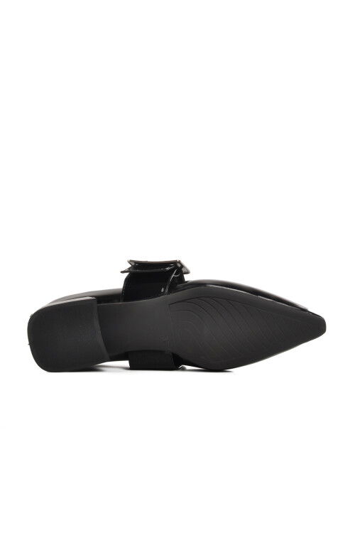 Black Patent Leather Womens Evening Shoes 519028 Z