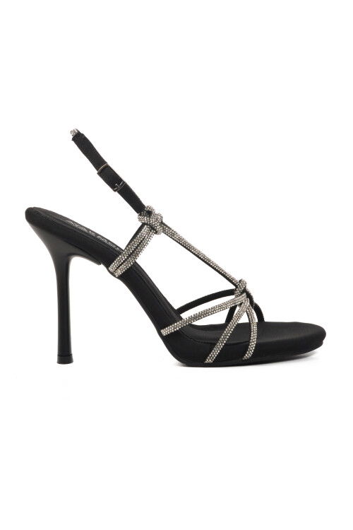 Siyah  Kadın Abiye Ayakkabı 543119 Z