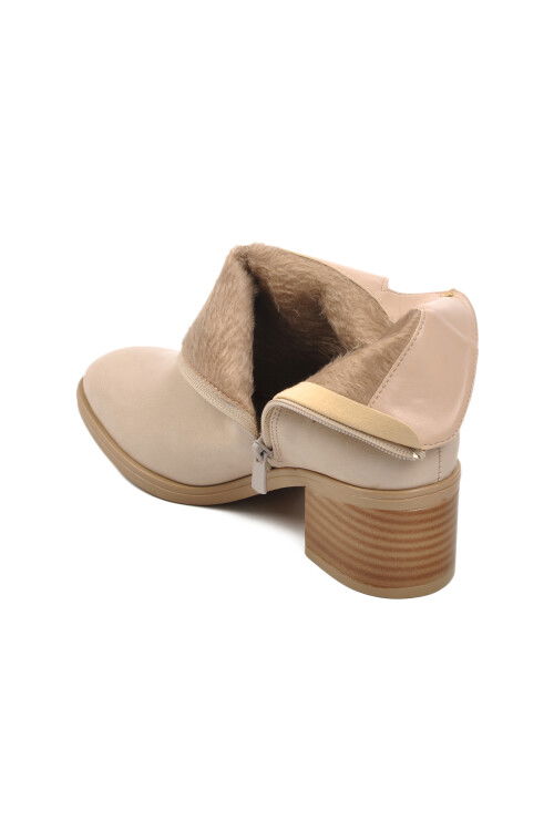 Beige Skin Womens Boots 547788 Z