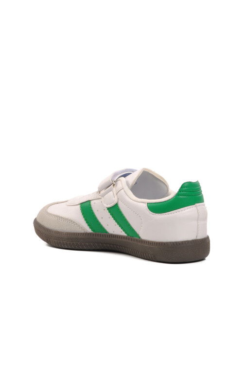 White Green Boys Sneakers 572 F