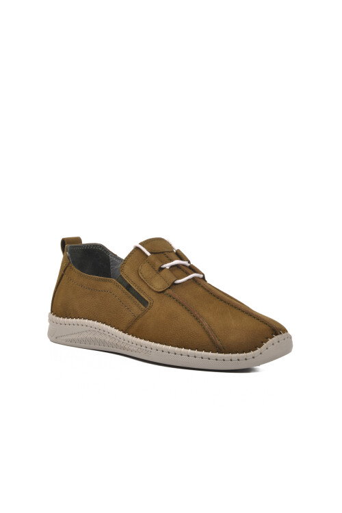 Khaki Nubuck Mens Casual Shoes 616 M
