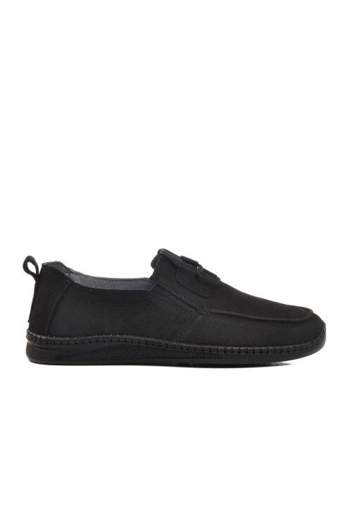 Black Nubuck Mens Casual Shoes 616 M