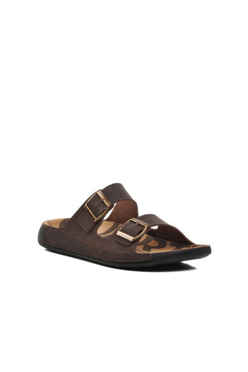 Brown Anatomic Mens Slippers 66.001 M