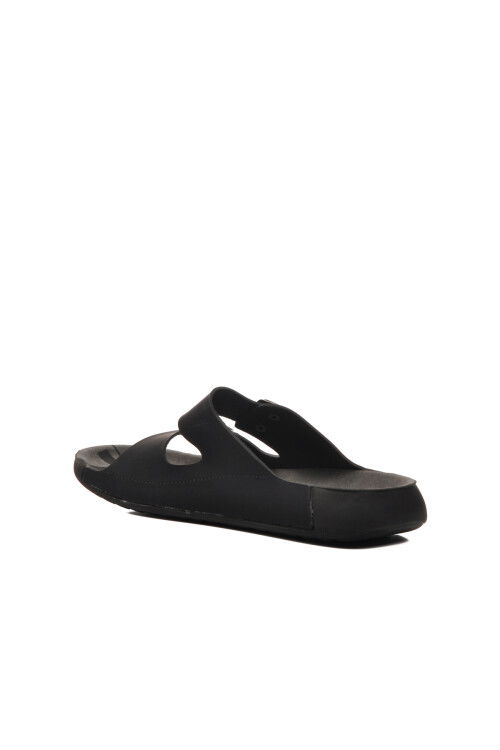 Black Anatomical Mens Slippers 66.001 M