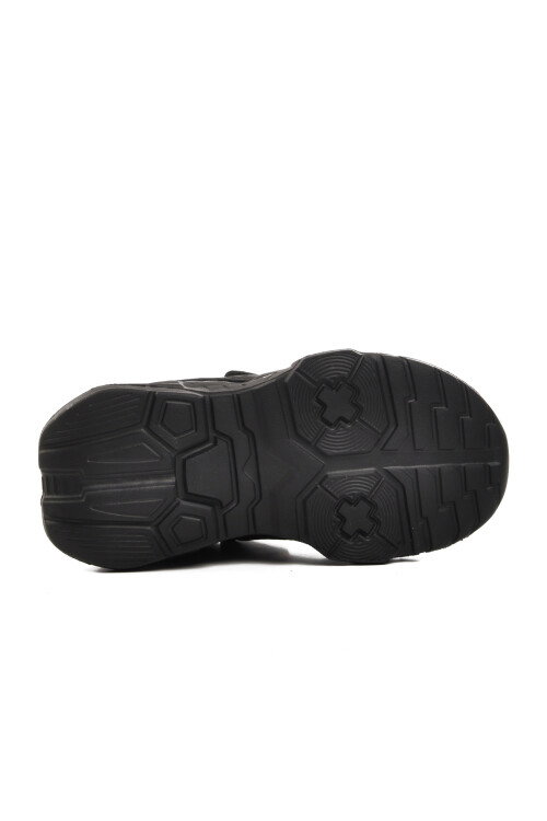 Black-Orange Childrens Sneakers 720-25K P