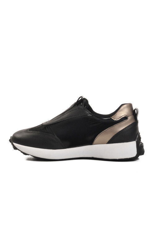 Black-White Womens Sneakers 7539 Z