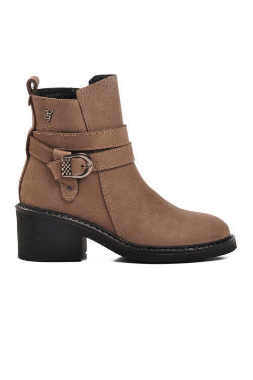 Mink Genuine Leather Anatomical Womens Boots 9874 Z