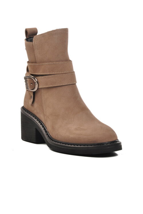 Mink Genuine Leather Anatomical Womens Boots 9874 Z