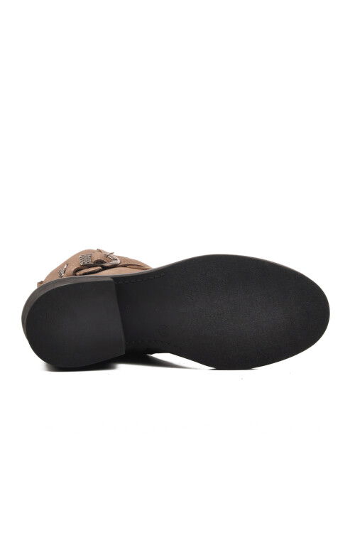 Mink Genuine Leather Anatomical Womens Boots 9874 Z