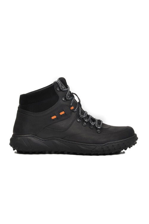 Black Mens Boots A-129 M