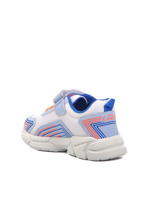 White-Blue Childrens Sports Shoes A-36 F