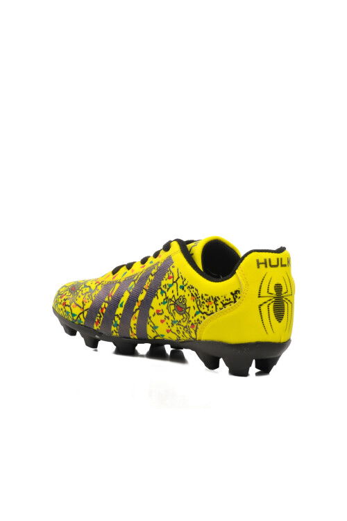 Yellow Kids Cleats Spider F