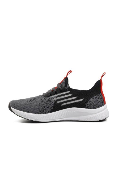 Smoke-Black-Red Unisex Sneakers Ravello G