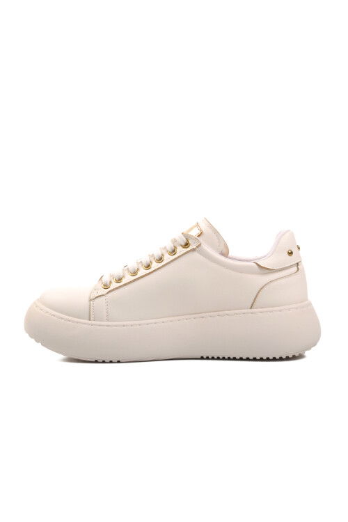 White Womens Sneakers K8590 Z