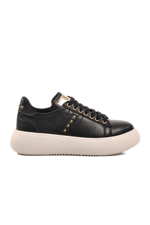 Black Womens Sneakers K8590 Z