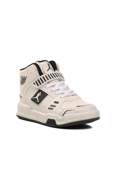White Kids Sneakers King F