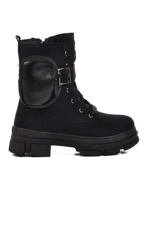 حذاء أطفال أسود زمردي Meru 25K F