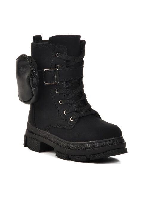 حذاء أطفال أسود زمردي Meru 25K F