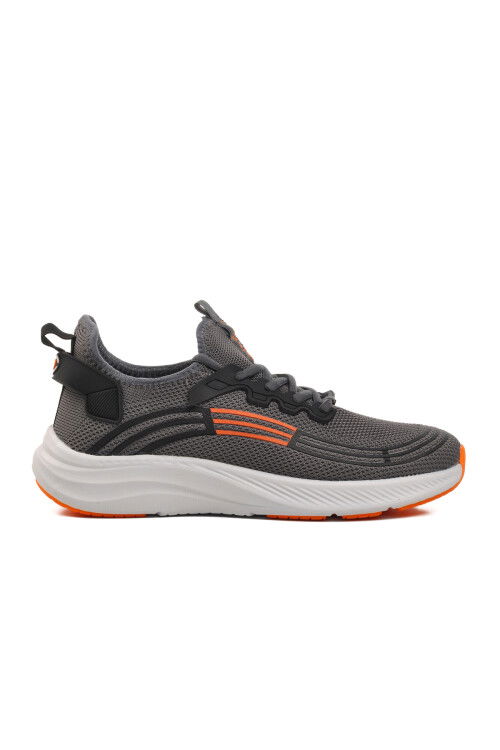 Smoke-Orange-White Mens Sneakers Onega M