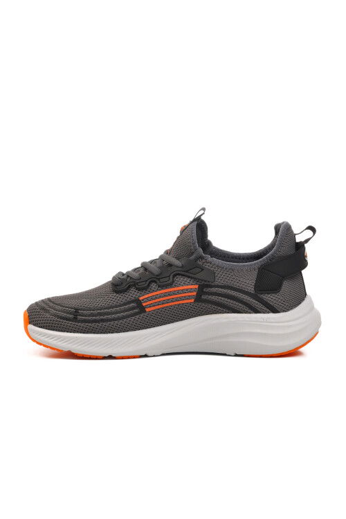 Smoke-Orange-White Mens Sneakers Onega M