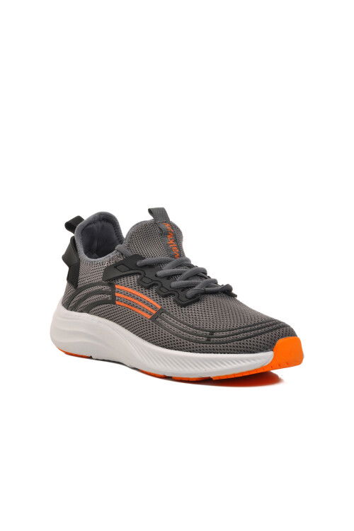 Smoke-Orange-White Mens Sneakers Onega M