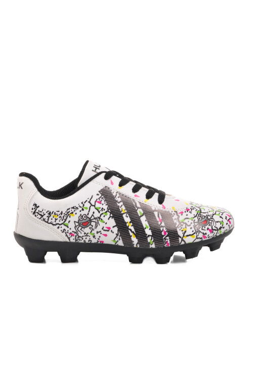 White Kids Cleats Spider F