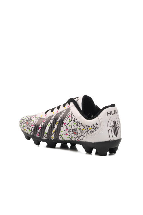 White Kids Cleats Spider F