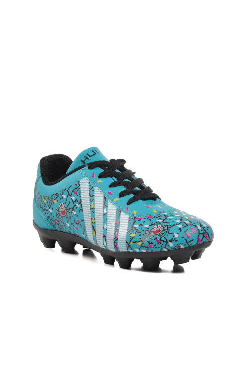 Turquoise Kids Cleats Spider F
