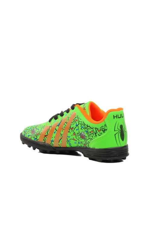 Yeşil  Çocuk Halı Saha Ayakkabısı Örümcek F 