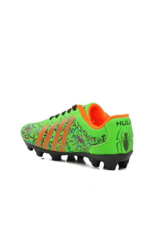 Green Kids Cleats Spider F