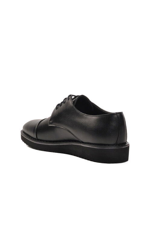 Black Skin Mens Casual Shoes P400 M