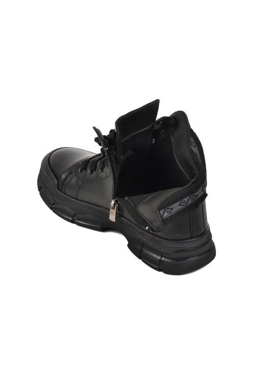Black Fleece Inside Zippered Womens Boots Persei Z