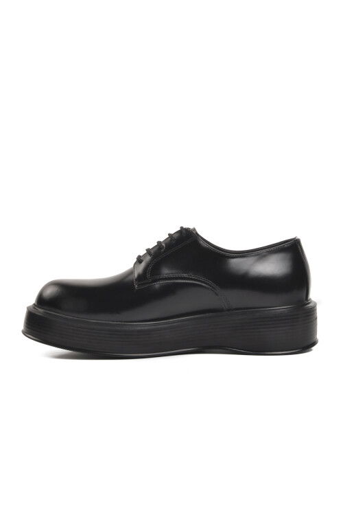 Black Open Mens Classic Shoes Premium 2128 M