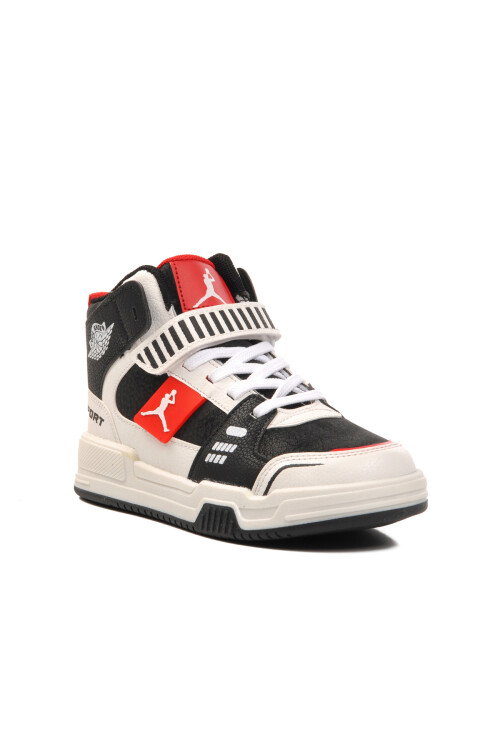 Black-Red Kids Sneakers King F