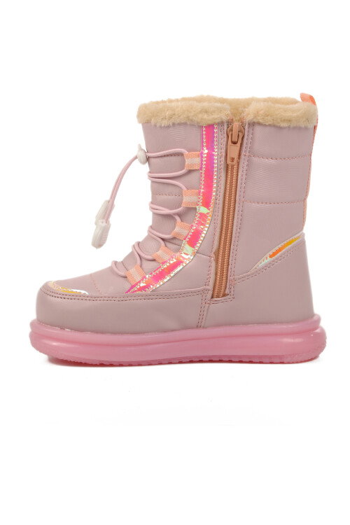 Pink Fur Inside Girls Boots Yelets 25K B