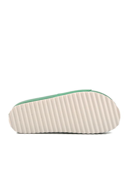 Yeşil  Kadın Terlik Benetton BN-1212 Z