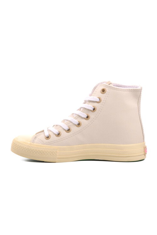 Beige Womens Hi Sneaker BN-31042 Z
